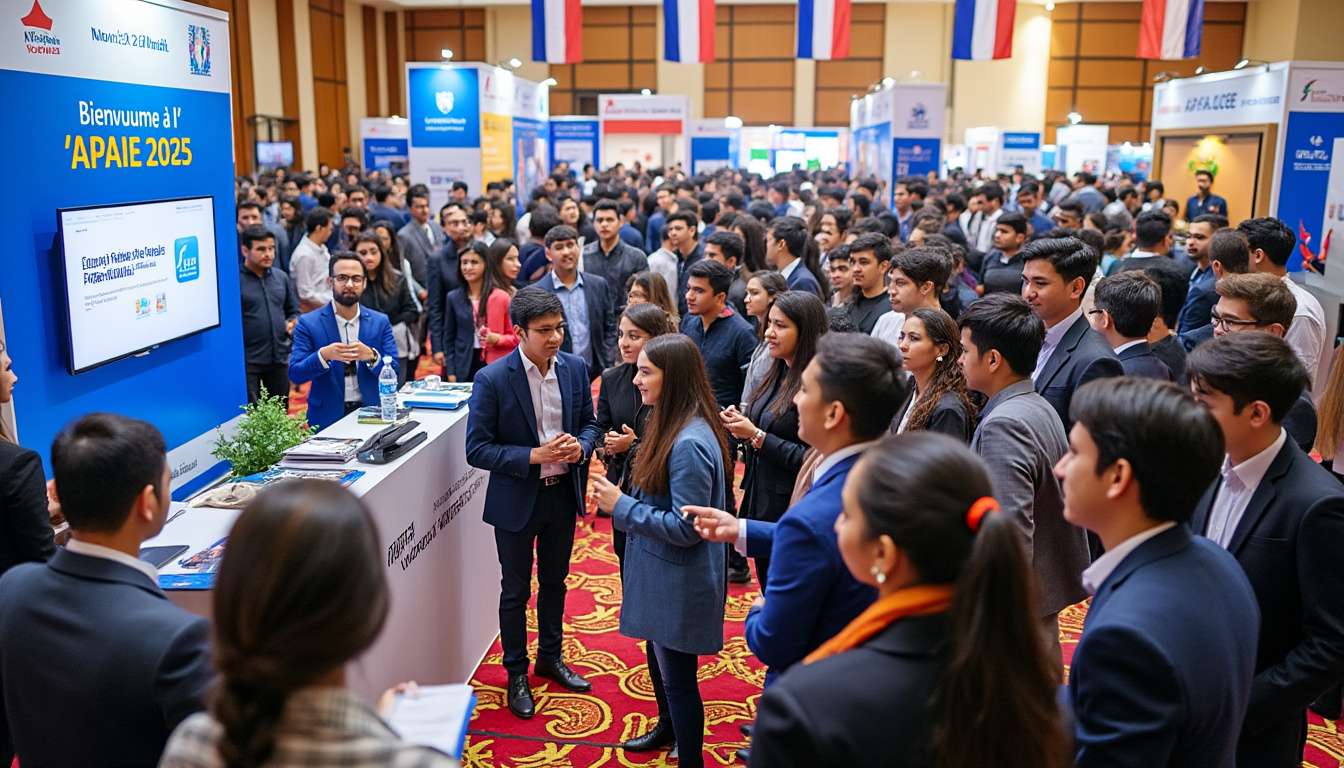 participez à l'apaie de new delhi du 25 au 28 mars 2025 pour découvrir les institutions françaises d'enseignement supérieur. rencontrez des représentants, explorez des opportunités éducatives et enrichissez votre parcours académique.