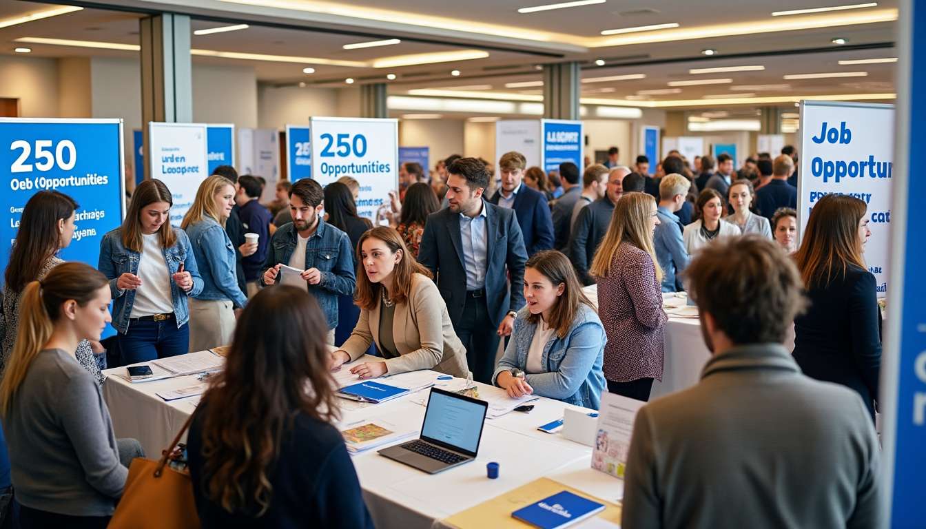 découvrez le café de l’emploi à vic-en-bigorre, votre rendez-vous incontournable pour explorer 260 opportunités d'emploi. rencontrez des recruteurs, assistez à des ateliers et boostez votre carrière dans une ambiance conviviale et dynamique.