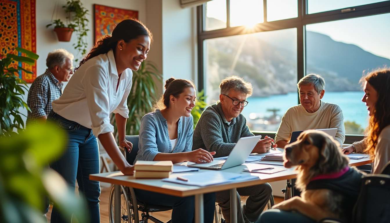 découvrez le nouveau label qui met en lumière les entreprises corses engagées pour l'inclusion des travailleurs en situation de handicap. un véritable soutien à l'emploi et à la diversité sur l'île.