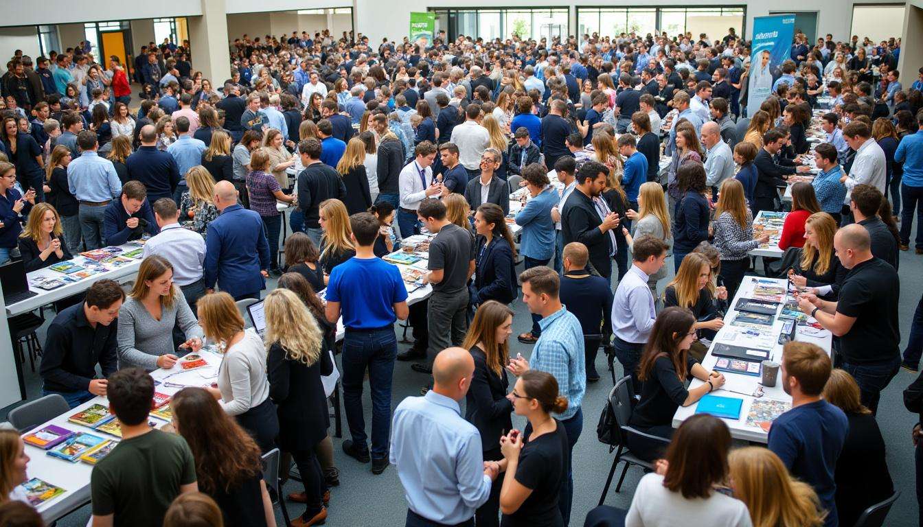assistez à l'apéro job de la mission locale du pays villeneuvois, où plus de 200 candidats auront l'opportunité de rencontrer 22 entreprises. un événement incontournable pour les chercheurs d'emploi et les recruteurs, favorisant les échanges et les opportunités professionnelles.