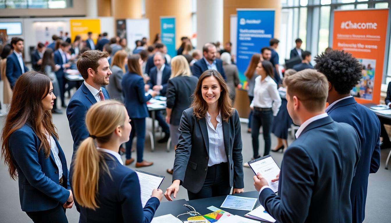participez à notre job-dating unique où des entreprises cherchent des étudiants en alternance motivés pour revitaliser leurs commerces ! découvrez des opportunités d'emploi passionnantes et faites le premier pas vers votre carrière.