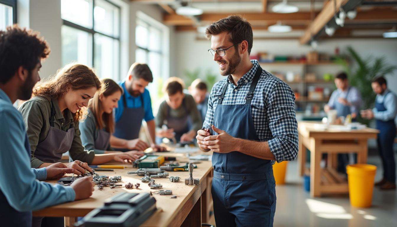 découvrez notre projet innovant de réinsertion professionnelle, conçu pour faciliter un retour durable à l'emploi. offrant un accompagnement personnalisé et des formations adaptées, ce programme vise à renforcer les compétences et à favoriser l'intégration des individus sur le marché du travail. rejoignez-nous pour bâtir un avenir professionnel solide et pérenne.
