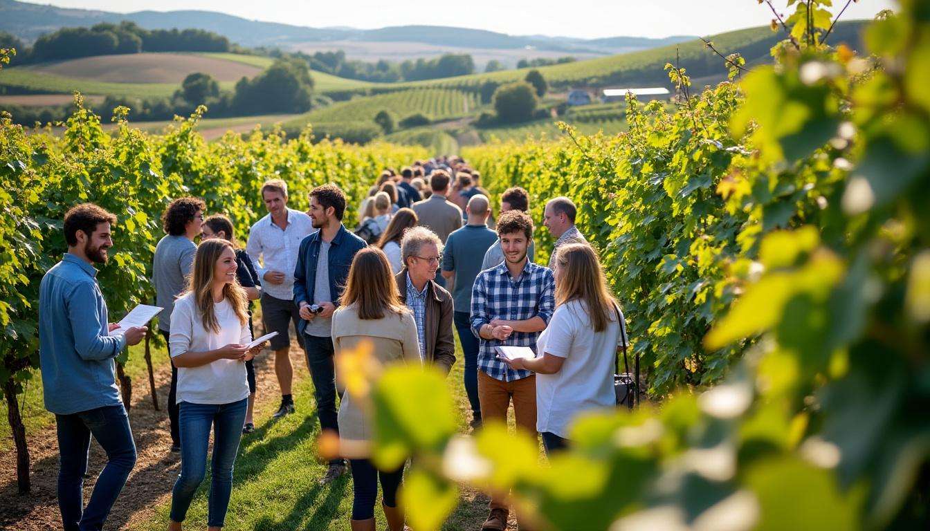 participez à la journée de recrutement aux vendanges organisée à auxerre dans l'yonne. venez rencontrer les employeurs et trouvez un emploi saisonnier parmi de nombreuses offres dans la viticulture locale !