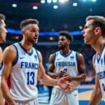 découvrez comment risacher souligne l'importance de l'unité de l'équipe de france pour faire face à la slovénie et contenir la star luka dončić lors de ce choc décisif.