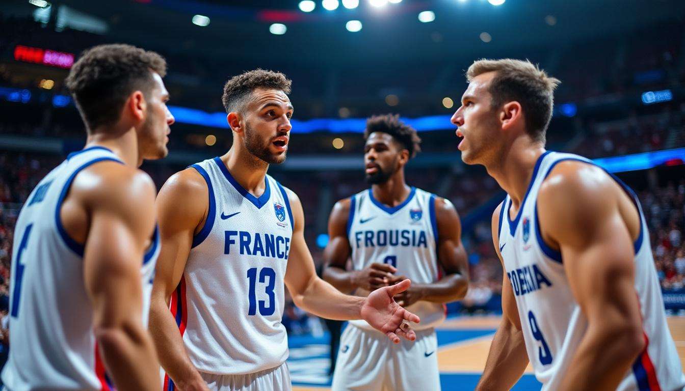découvrez comment risacher souligne l'importance de l'unité de l'équipe de france pour faire face à la slovénie et contenir la star luka dončić lors de ce choc décisif.