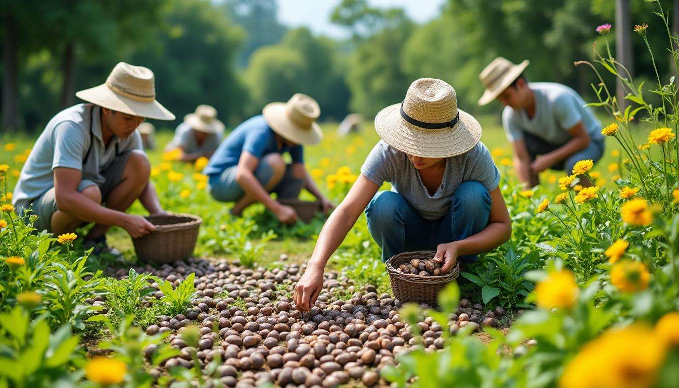 découvrez l'expérience unique des saisonniers aux herbiers, au cœur de la récolte d'escargots pendant l'été. opportunités d'emploi, immersion locale et savoir-faire traditionnel garantis !
