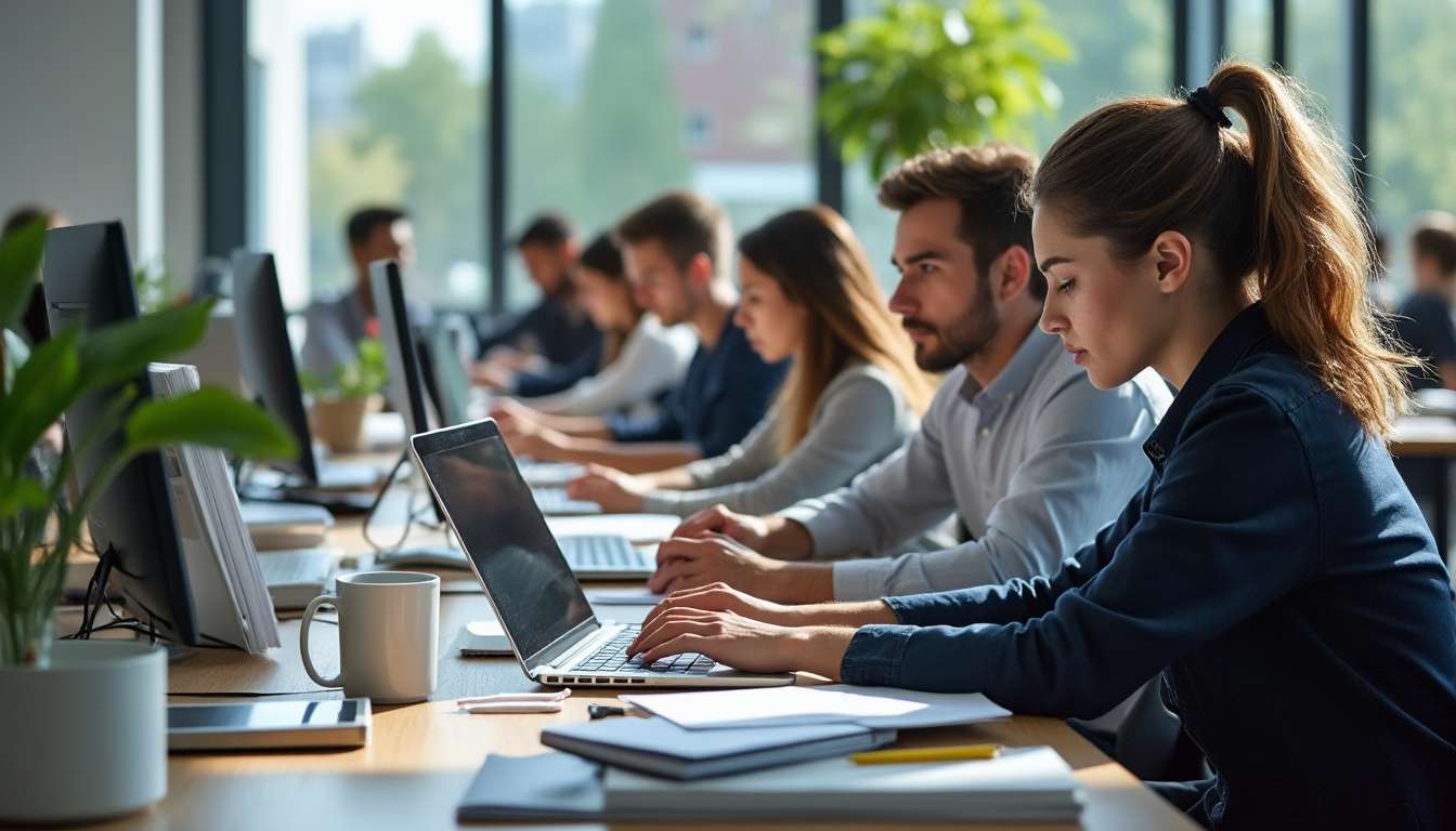 découvrez le phénomène du 'job hugging' aux états-unis, une tendance émergente où les salariés adoptent une attitude de résignation collective face au travail, entre attachement et renoncement à changer d'emploi.