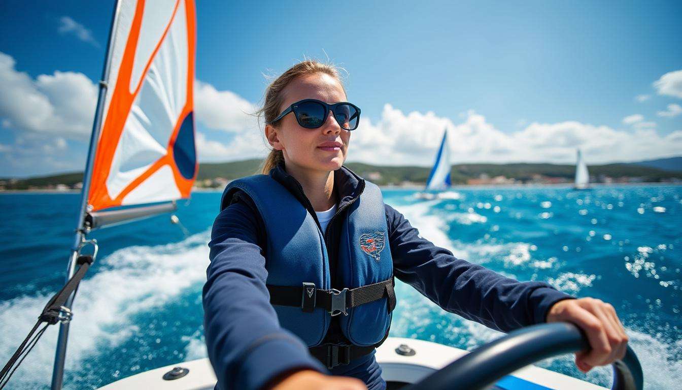 découvrez le parcours inspirant d’annabelle moreau : de son premier job d'été à son rôle clé de secrétaire de la classe mini, elle célèbre 30 ans de passion et d’engagement pour les voiliers mini 6,50 sur la mini transat.