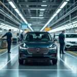 l'industrie automobile en allemagne connaît un creux historique de l'emploi, le niveau le plus bas depuis plus de dix ans, impactant le secteur et l'économie locale.