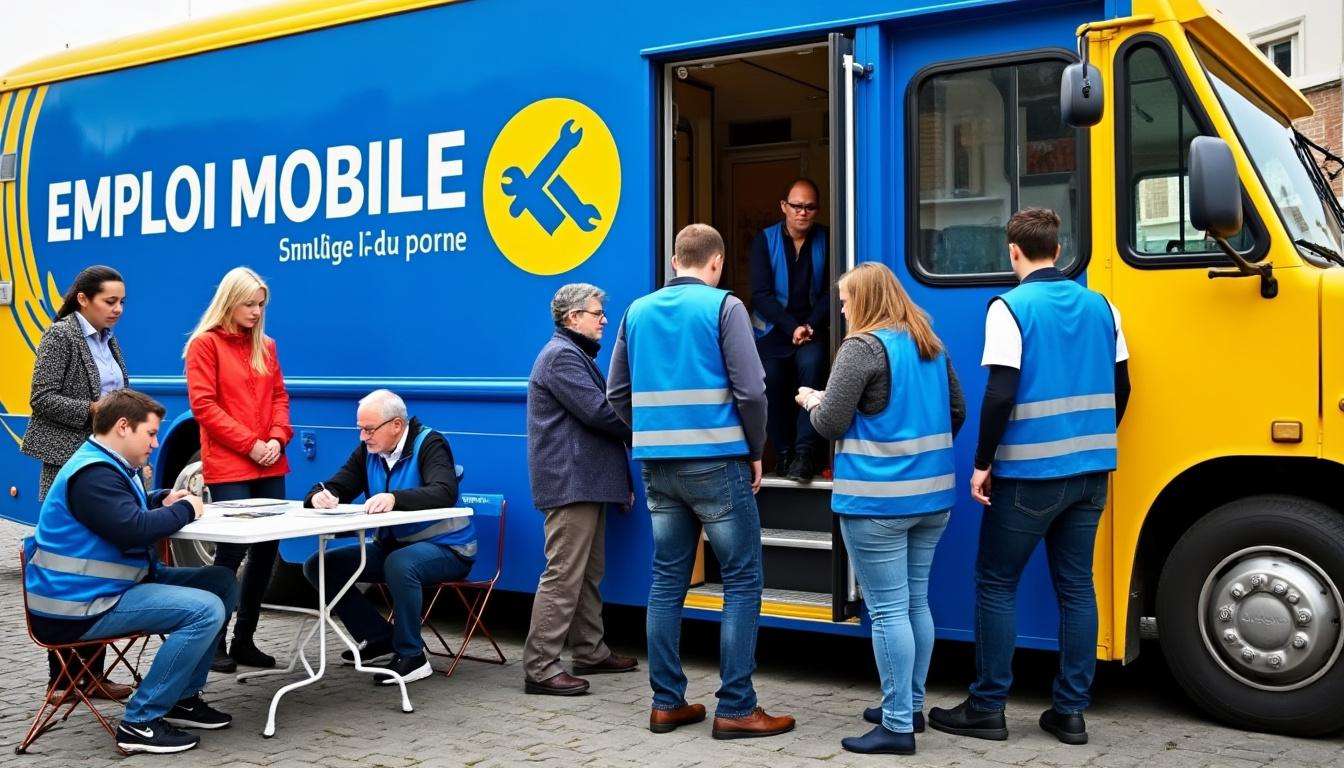découvrez le job tour à villefranche-de-rouergue : un bus itinérant dédié à l'emploi pour vous aider à trouver des opportunités professionnelles proches de chez vous.