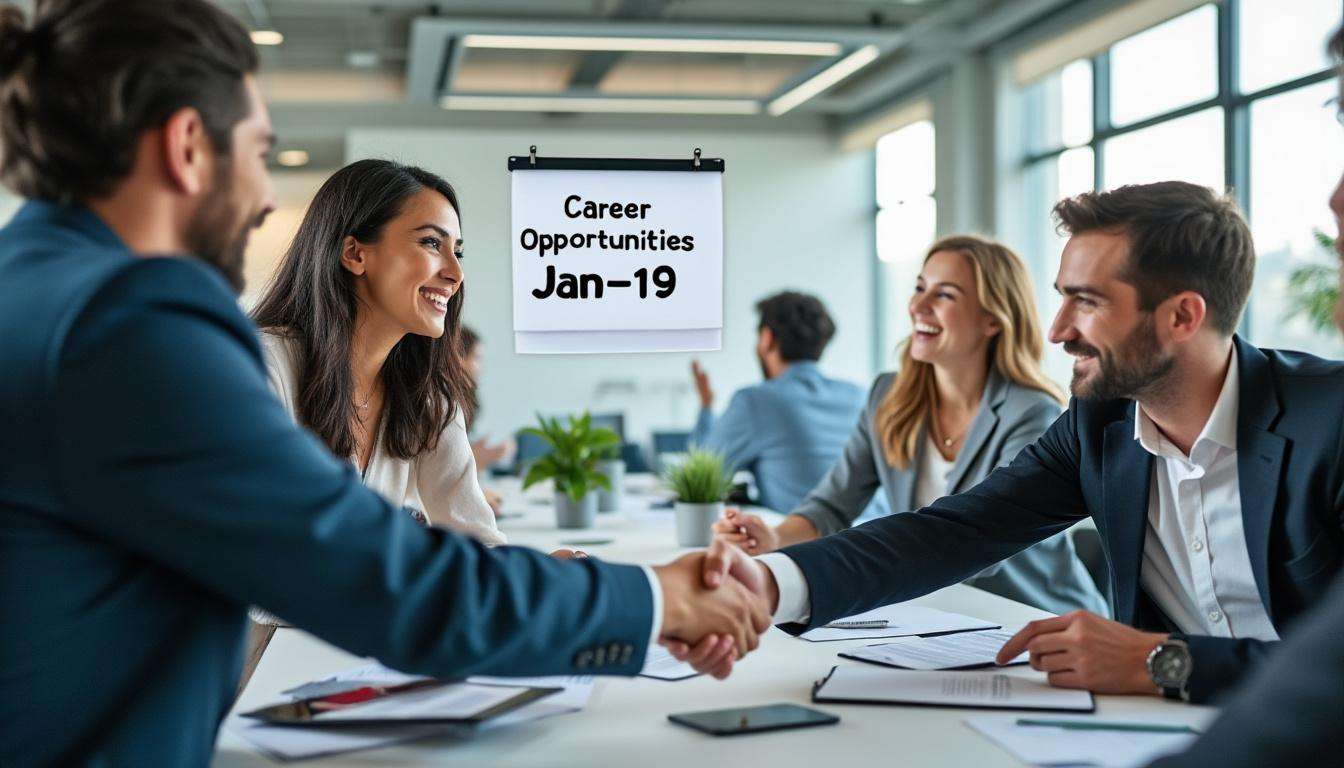 découvrez les rendez-vous emploi incontournables du 12 au 19 janvier pour booster votre carrière et ne manquer aucune opportunité.