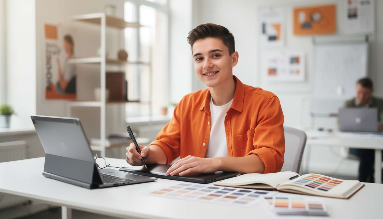 transformez votre carrière en devenant designer grâce à une formation en alternance alliant théorie et pratique. passez de salarié à créatif et donnez vie à vos ambitions professionnelles.